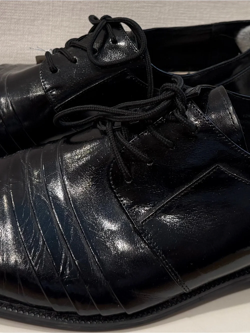 Stacy Adams Classic Black Men's Dress Shoes - Lace-Up Leather
